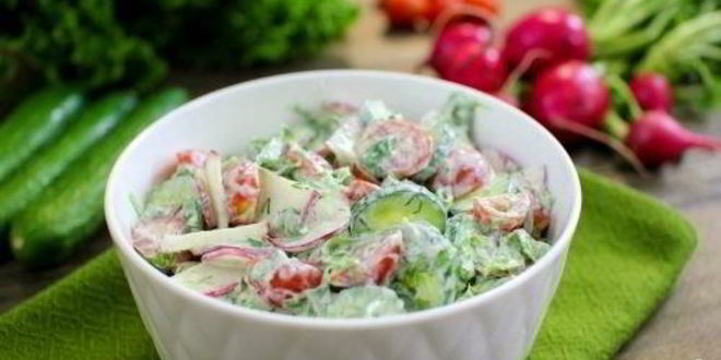 Рецепт весеннего салата