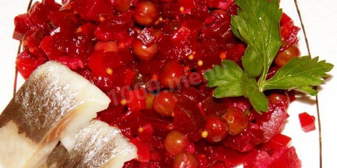 Рецепт Диетического винегрета без картошки для похудения