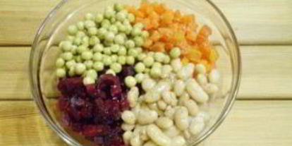 Шаг 3: диетического винегрета для похудения