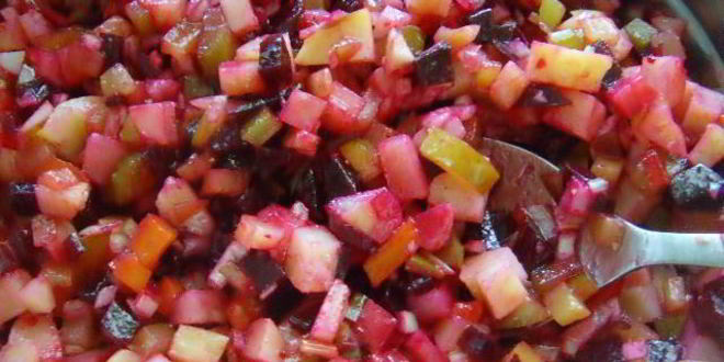 Рецепт овощного винегрета