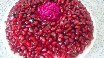 салаты с гранатом