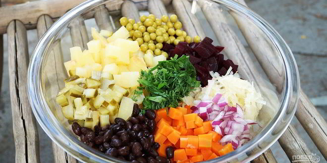 Рецепт салата винегрет