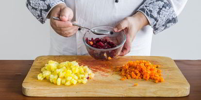 Шаг 2: самого вкусного винегрета