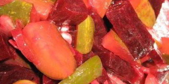 Рецепт скудного винегрета