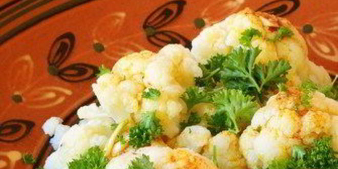 Рецепт Цветной капусты с горчично-эстрагоновым винегретом