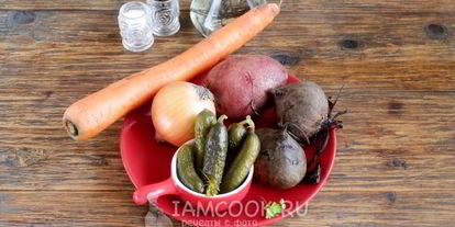 Шаг 2: винегрета без горошка