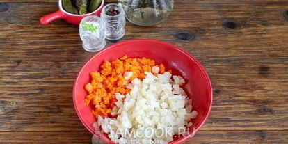 Шаг 4: винегрета без горошка