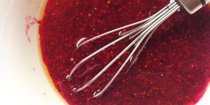 Шаг 2: винегрета из запеченных овощей с копченой курицей