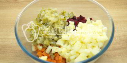 Шаг 2: винегрета классического