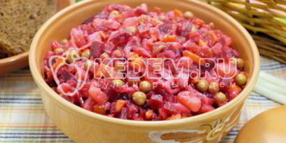 Шаг 5: винегрета классического