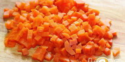 Шаг 4: винегрета с баклажанами