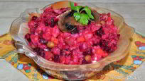 Рецепт Винегрета с грибами