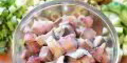 Шаг 3: винегрета с красной фасолью и сельдью