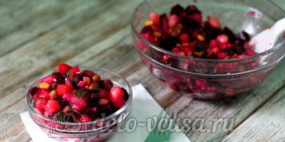 Шаг 6: винегрета с кукурузой