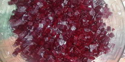 Шаг 1: винегрета с морепродуктами