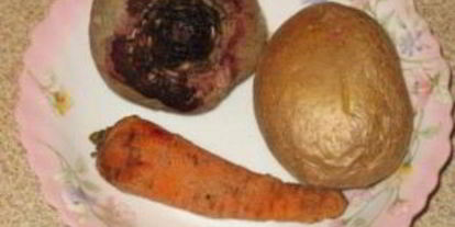 Шаг 1: винегрета с огурцами