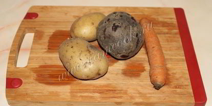 Шаг 2: винегрета с селедкой