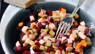 Рецепт Винегрета с яблоком