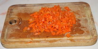 Шаг 3: винегрета с зеленым горошком