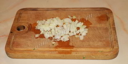 Шаг 8: винегрета с зеленым горошком