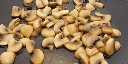 Шаг 1: винегрета с жареными шампиньонами и квашеной капустой