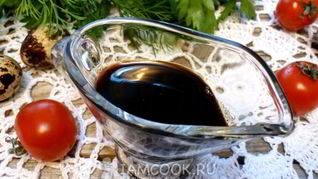 Рецепт Бальзамического крема-соуса