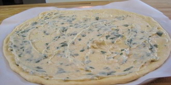 Рецепт белого соуса для пиццы