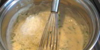 Шаг 11: белого соуса для пиццы