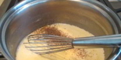 Шаг 6: белого соуса для пиццы