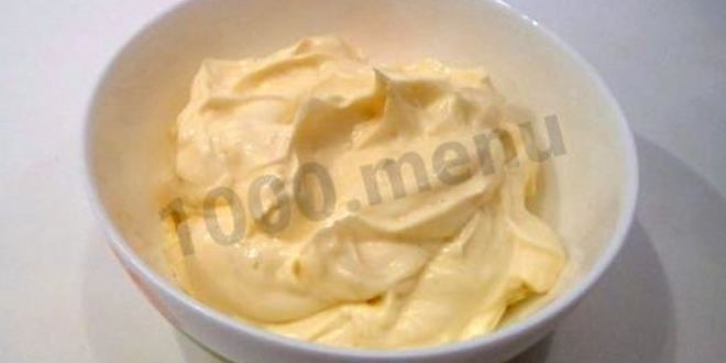 Рецепт домашнего майонеза с горчицей