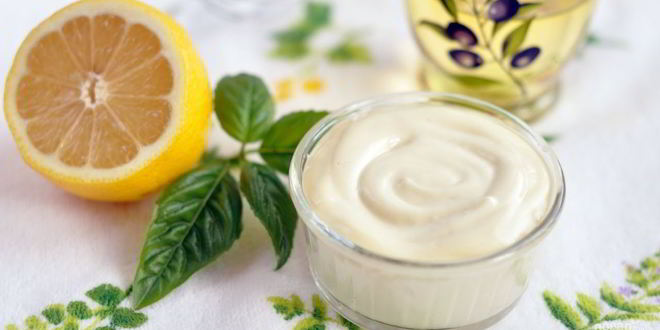 Рецепт домашнего постного майонеза