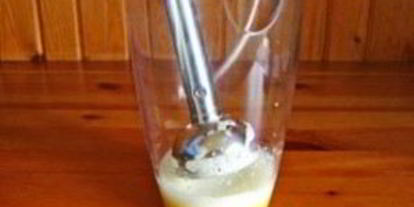 Шаг 1: майонеза с горчичным порошком