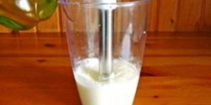 Шаг 2: майонеза с горчичным порошком