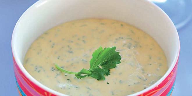 Рецепт Пикантного майонеза с листьями редиса