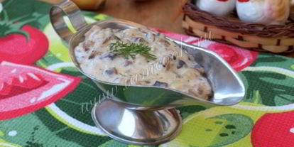 Шаг 9: грибного соуса из шампиньонов