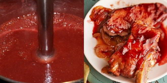 Рецепт клубничного соуса к мясу