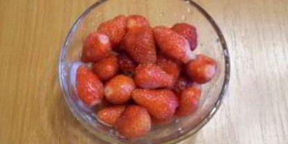 Шаг 1: клубничного соуса