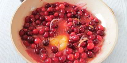 Шаг 6: клюквенного соуса для курицы