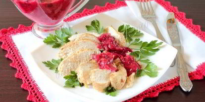 Шаг 8: клюквенного соуса для курицы