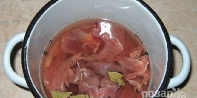 Рецепт маринада для дикой утки