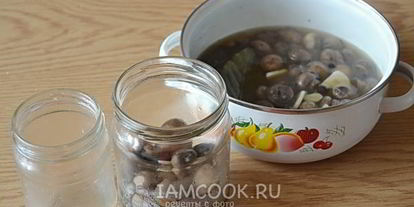 Шаг 7: маринада для грибов