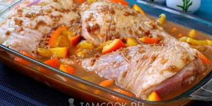 Шаг 9: маринада для индейки в духовке