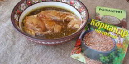 Шаг 4: маринада для мяса в духовке