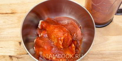 Шаг 14: томатного маринада для курицы с табаско