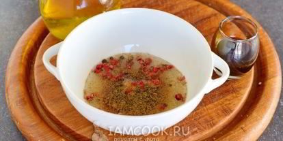 Шаг 5: винно-соевого маринад для рыбы