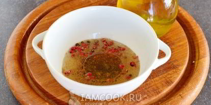 Шаг 6: винно-соевого маринад для рыбы