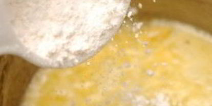 Шаг 1: молочного соуса