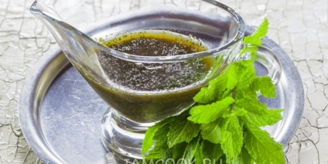 Рецепт Мятного соуса для барбекю