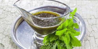 Шаг 9: мятного соуса дли барбекю