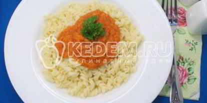 Шаг 7: овощного соуса с томатами к пасте